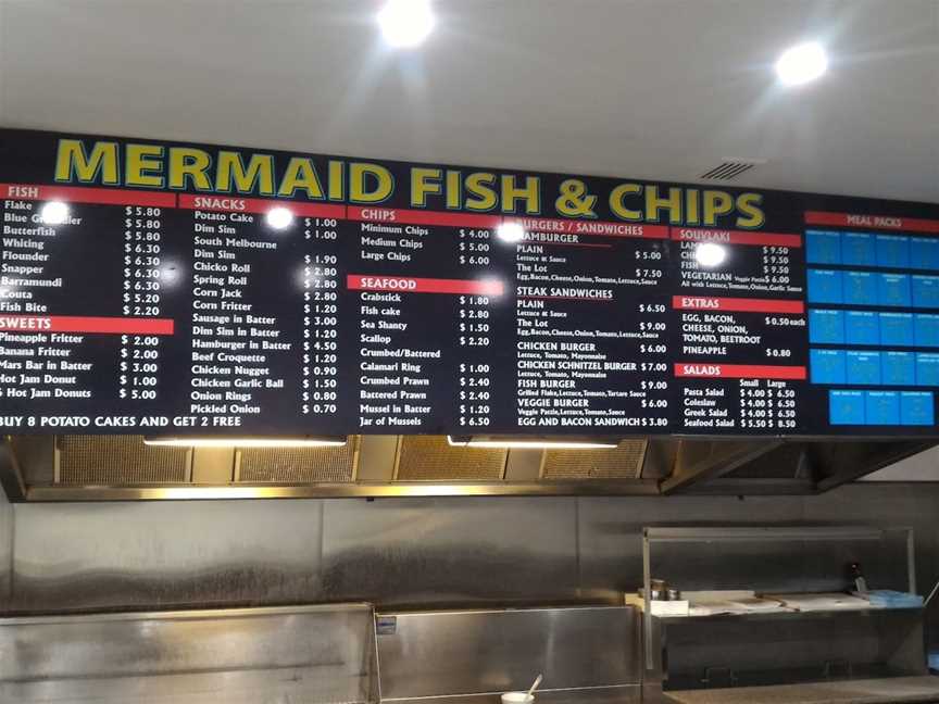 Mermaid Fish And Chips, Thomastown, VIC