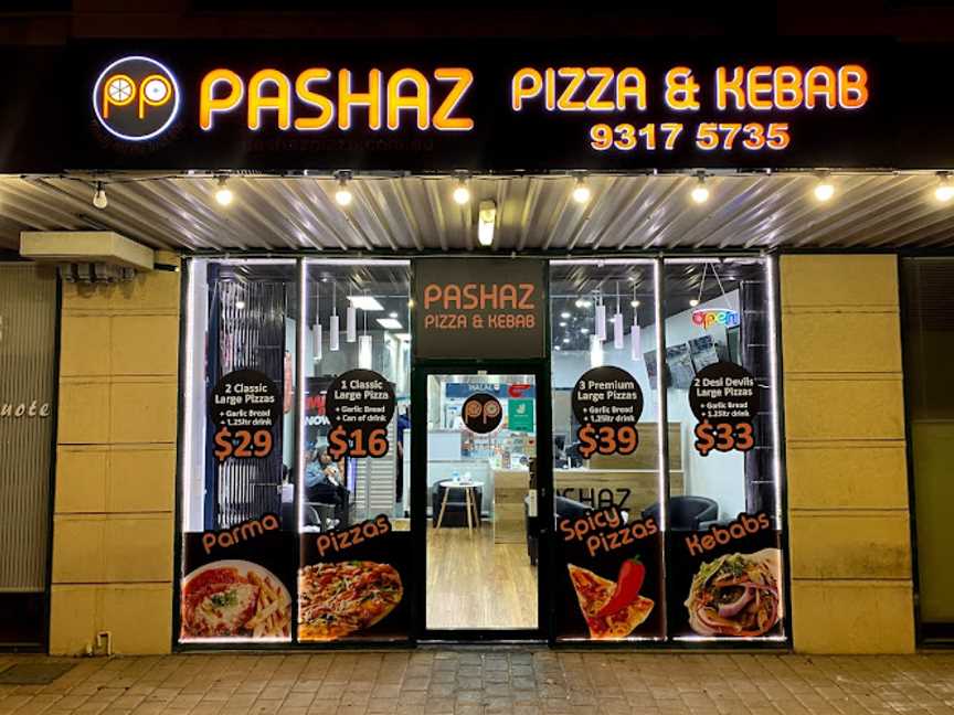 Pashaz Pizza & Kebab, Footscray, VIC