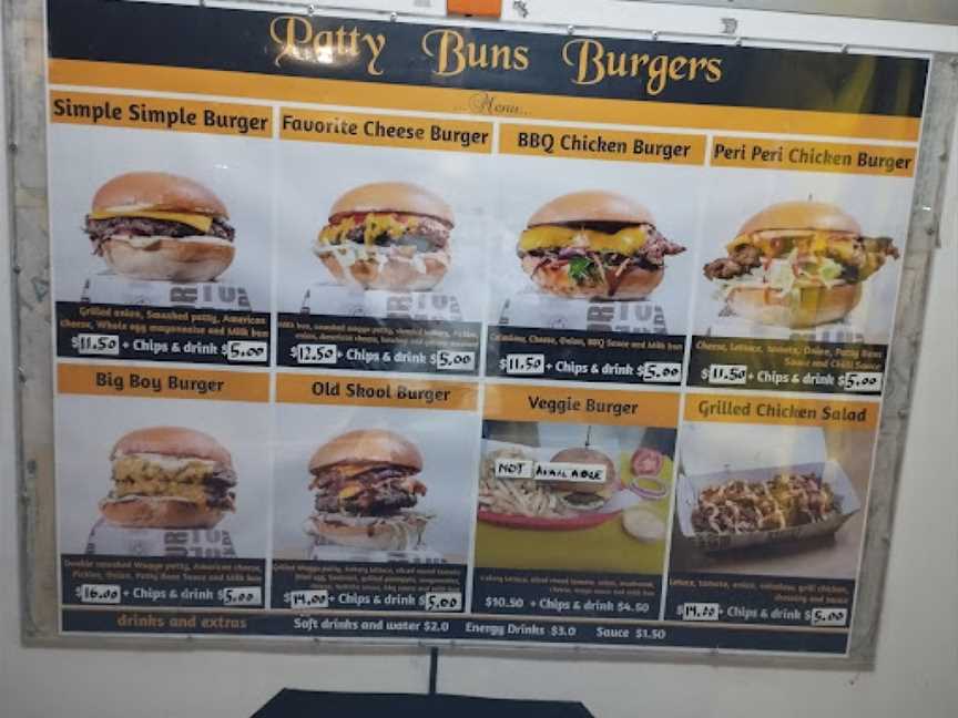 Patty Buns Burgers, Gilles Plains, SA