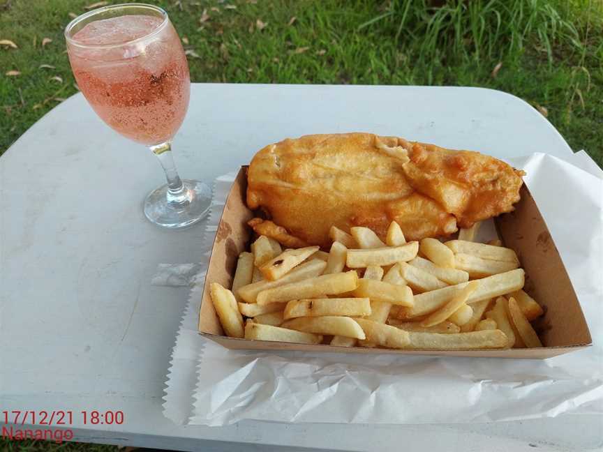 Reds fish and chips, Nanango, QLD