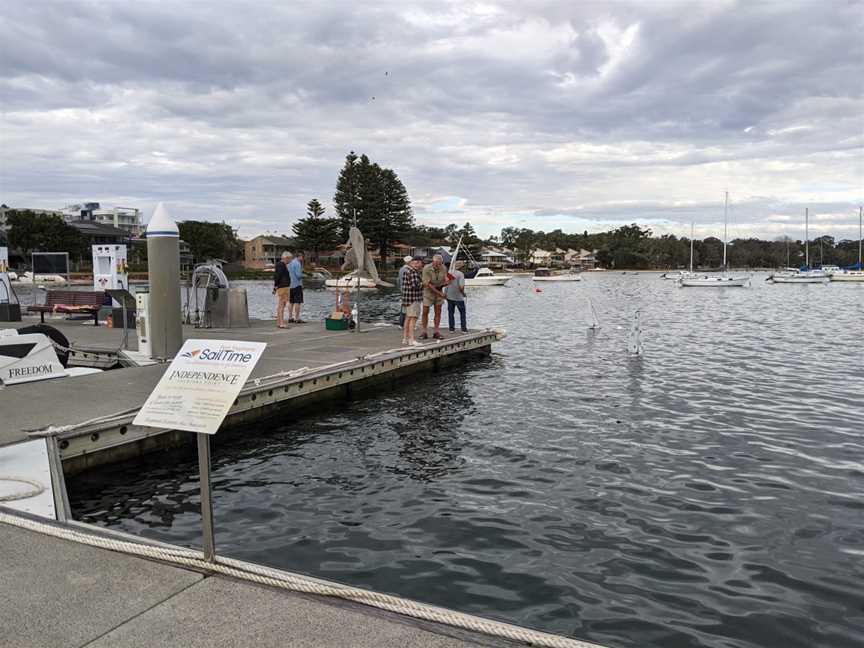 The Boat Shed Cafe on Soldiers Point Marina, Soldiers Point, NSW