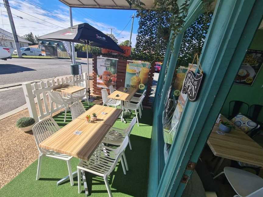 The Hide Green Cafe, Manly West, QLD