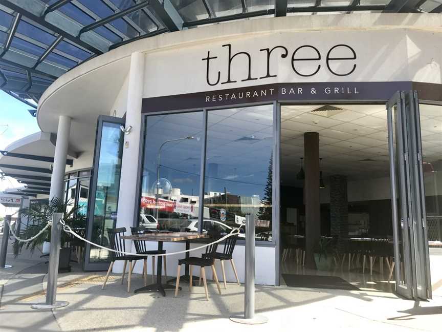 Three Restaurant Bar & Grill, Caloundra, QLD
