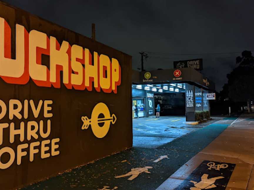 Tuckshop Drive Thru Coffee, Notting Hill, VIC