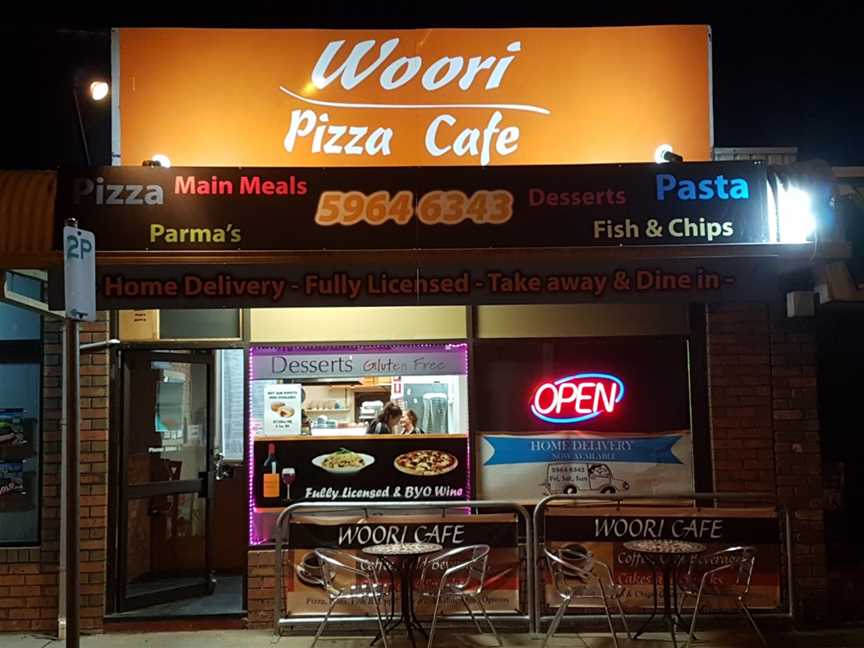 Wooris Pizza Cafe, Woori Yallock, VIC