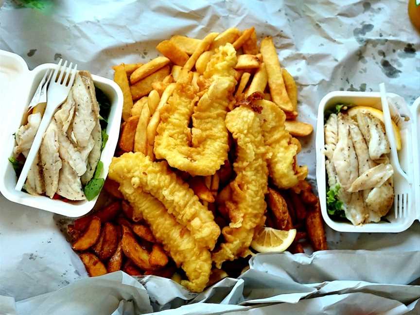 Akaroa Fish & Chips, Akaroa, New Zealand