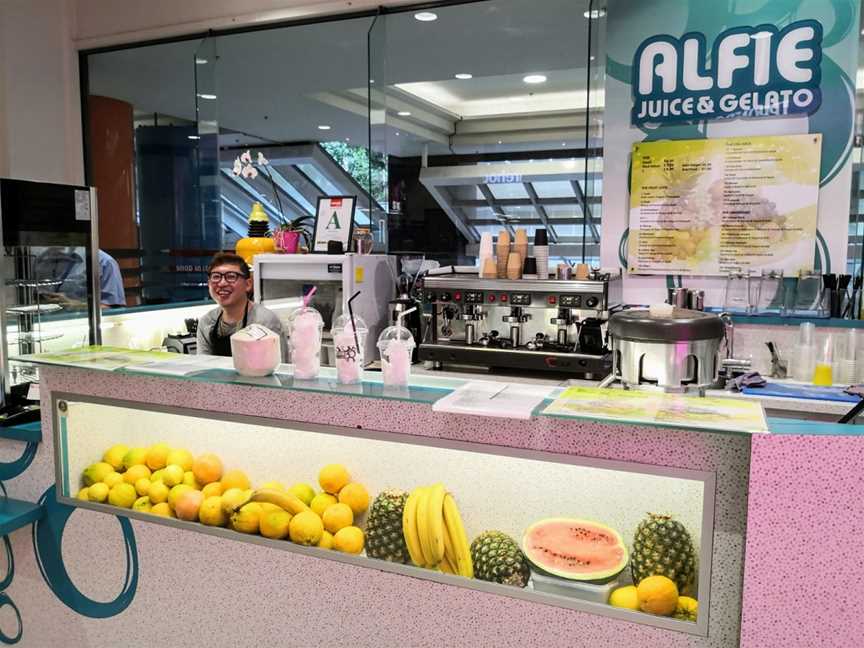 Alfie juice and gelato, Auckland, New Zealand