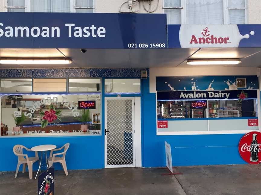 Avalon Dairy & Samoan Taste, Avalon, New Zealand