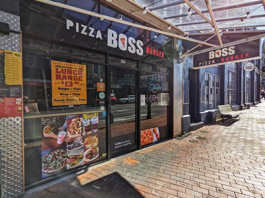 Boss Pizza.Burger, Dunedin, New Zealand