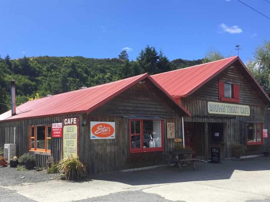 Brown Trout Cafe, Athol, New Zealand