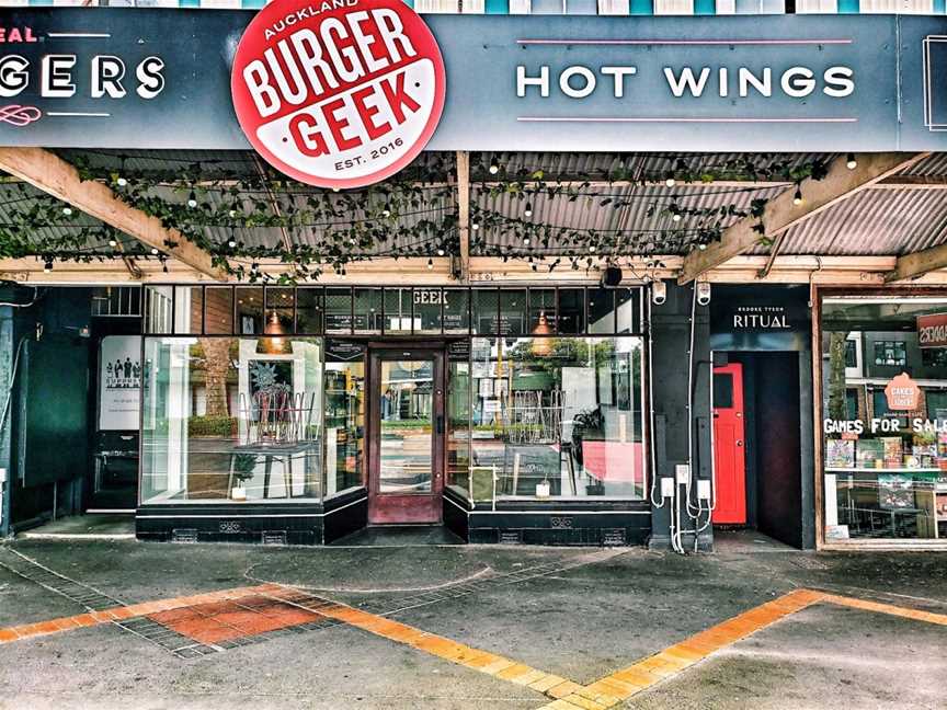 Burger Geek (Eden Terrace), Eden Terrace, New Zealand