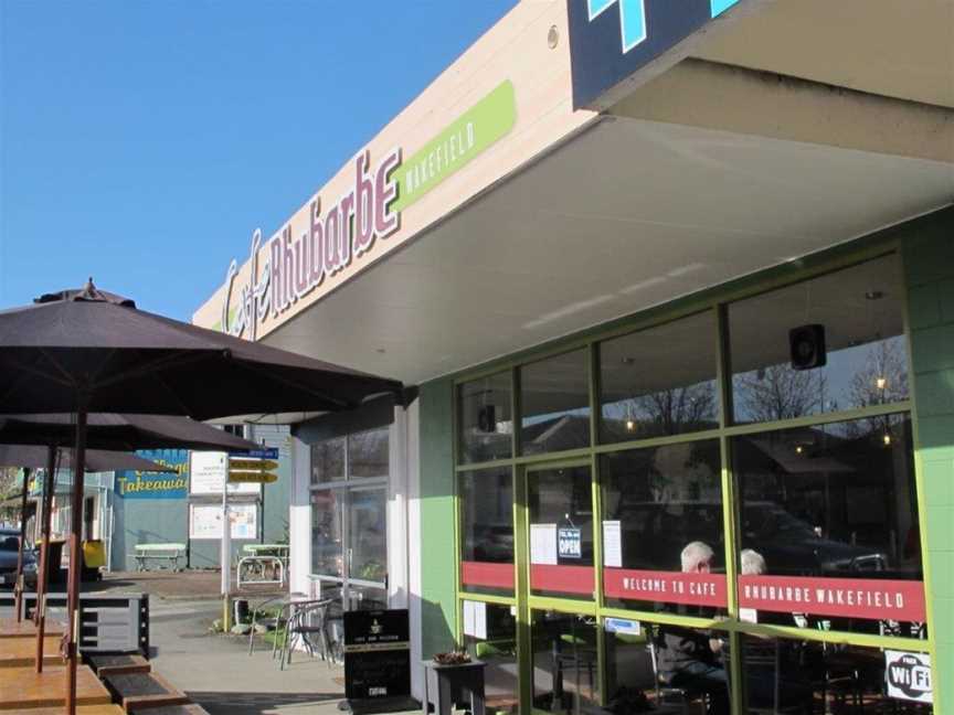 Cafe Rhubarbe, Wakefield, New Zealand