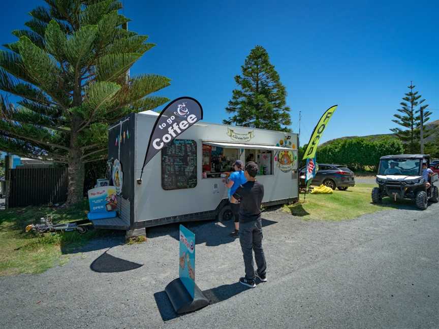 Captains Table Food Truck, Cape Palliser, New Zealand