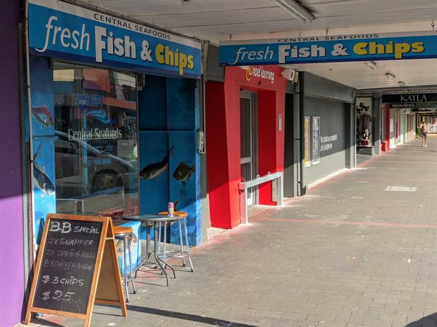 Central Seafoods Fish & Chips, Thames, New Zealand
