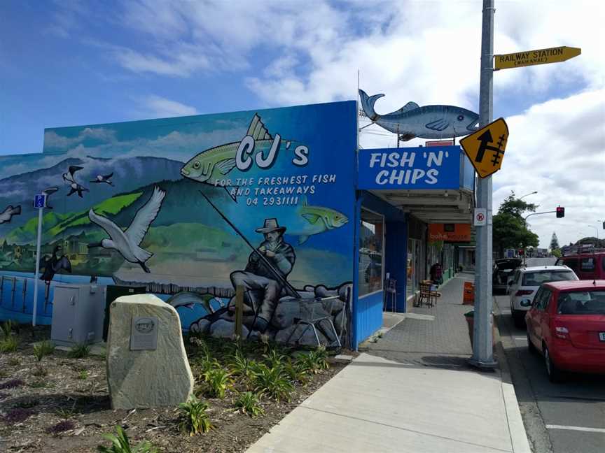 Cj's Seafood Waikanae, Waikanae, New Zealand