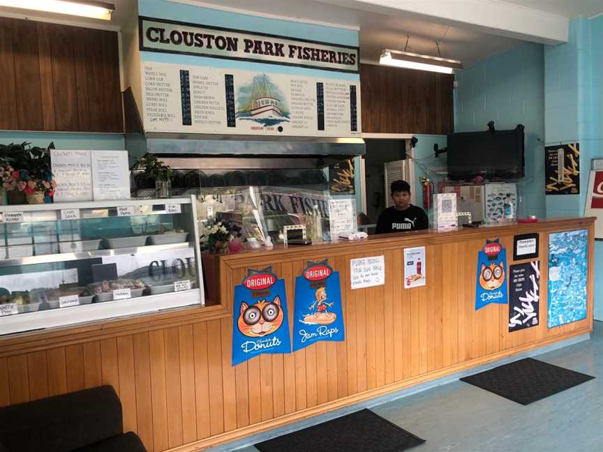 Clouston Park Fisheries Fish & Chips, Maoribank, New Zealand