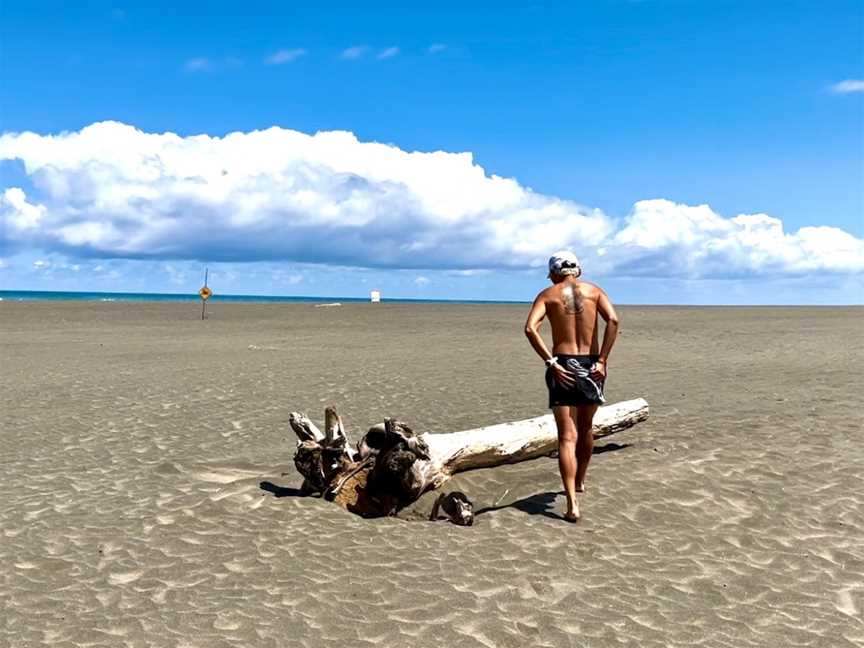 Cones On The Beach, Piha, New Zealand