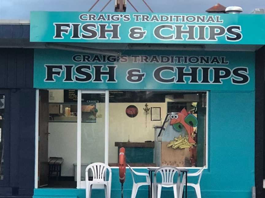 Craigs Traditional Fish and Chips, Whangamata, New Zealand