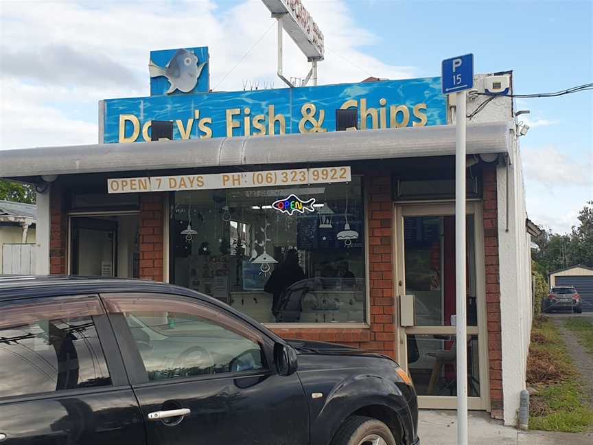 Dory’s Fish &Chips, Feilding, New Zealand