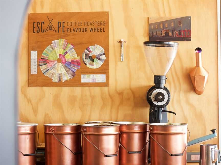 Escape Coffee Roasters, New Plymouth Central, New Zealand