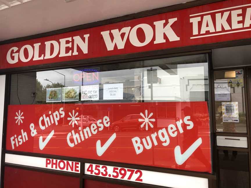 Golden Wok Takeaways, Mornington, New Zealand