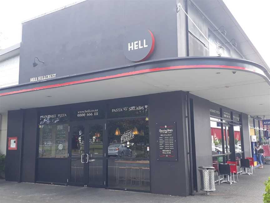 Hell Pizza Hillcrest, Hamilton East, New Zealand