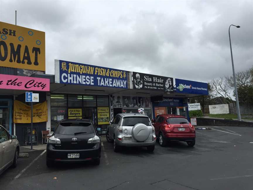 Jung Wah Chinese Takeaways, Glenfield, New Zealand