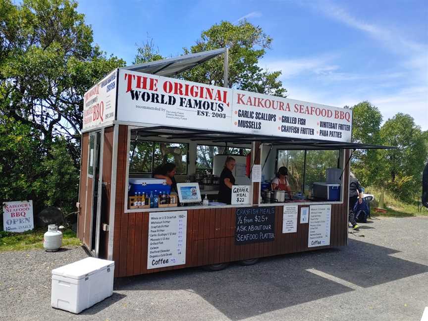 Kaikoura Seafood BBQ Kiosk, Kaikoura Peninsula, New Zealand