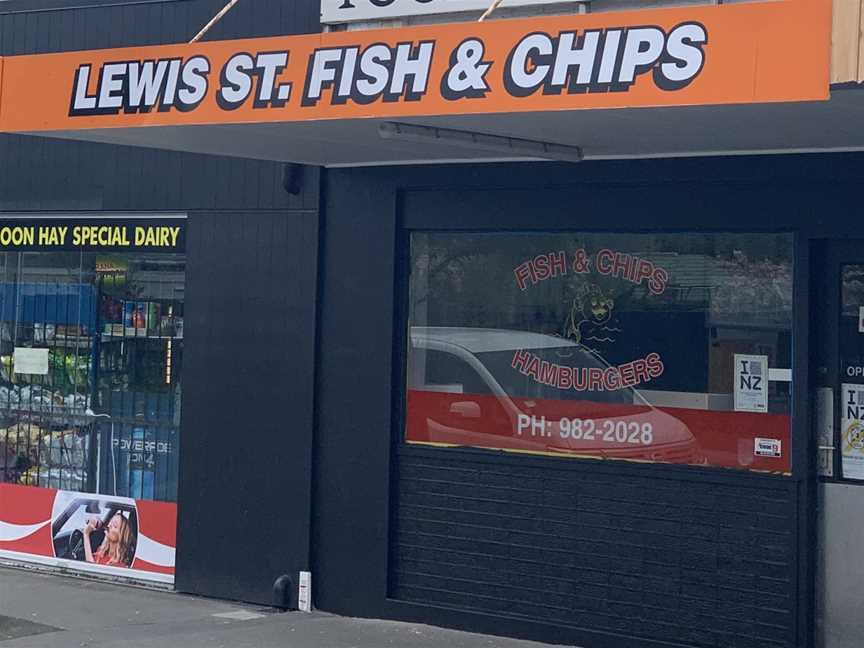 Lewis Street Food Bar/ Fish and Chips, Hoon Hay, New Zealand