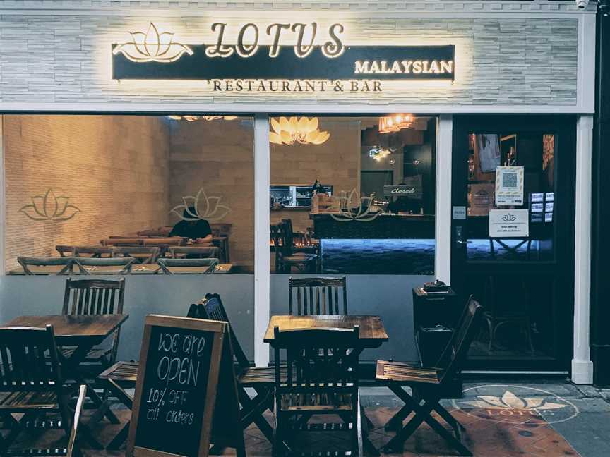 Lotus Malaysian Restaurant & Bar, Cambridge, New Zealand
