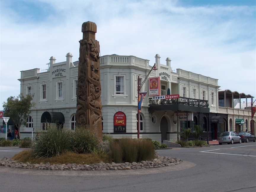 Masonic Hotel Irish Bar & Restaurant, Opotiki, New Zealand