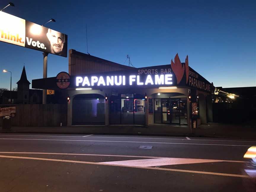 Papanui Flame, Papanui, New Zealand