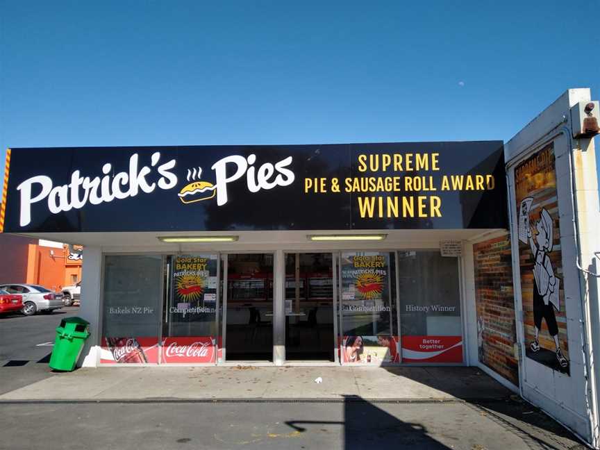 Patrick's Pies Gold Star Bakery Rotoroa, Mangakakahi, New Zealand