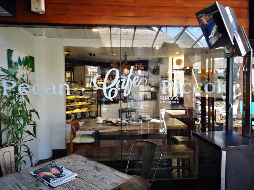 Pecan piccolo cafe, Milford, New Zealand