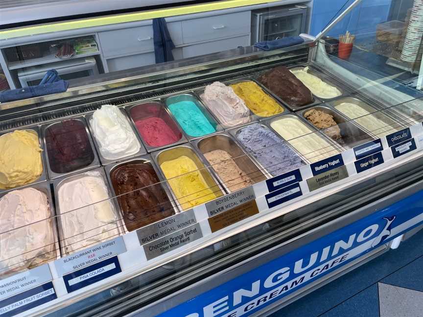 Penguino Ice Cream Cafe, Nelson, New Zealand