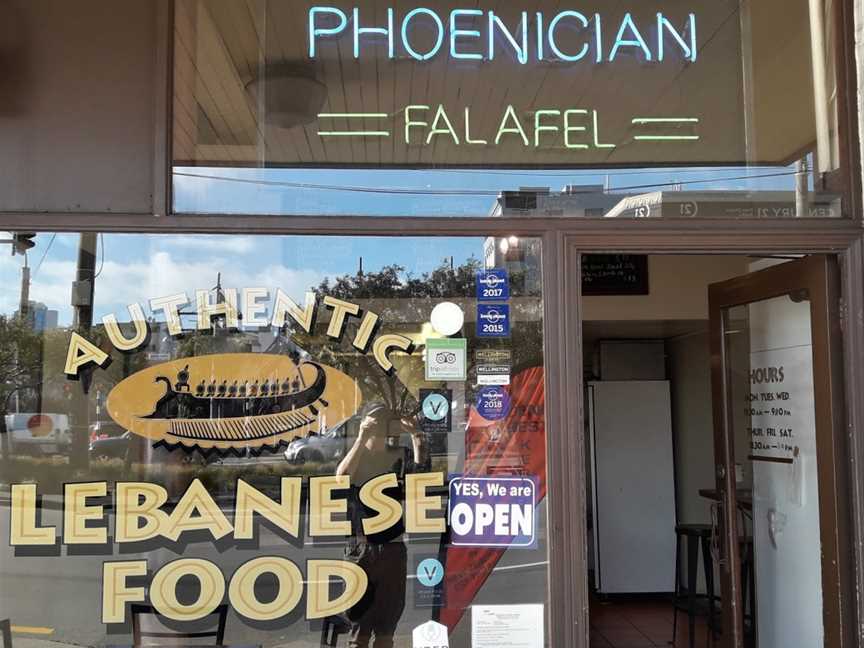 Phoenician Falafel, Mount Victoria, New Zealand