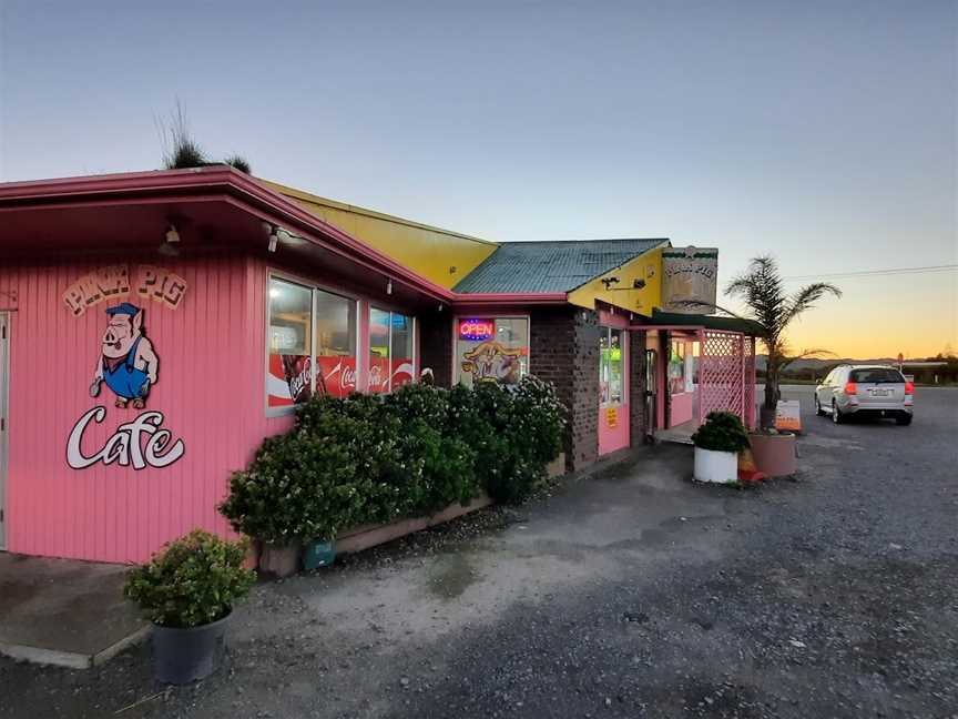 Pink Pig Cafe, Maramarua, New Zealand