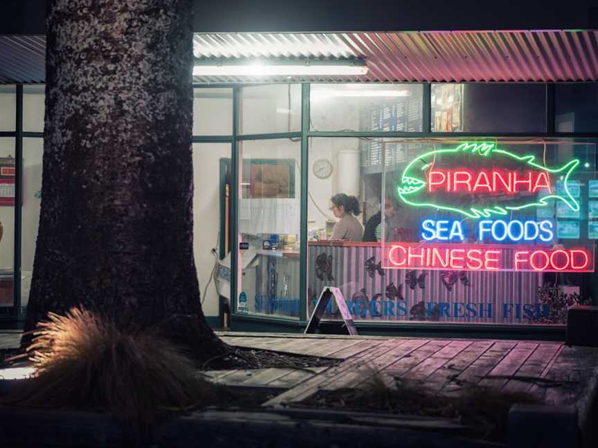 Piranha Seafoods, Eastbourne, New Zealand