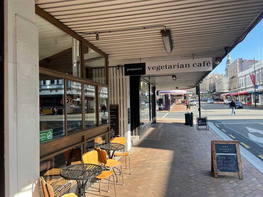 Potpourri Vegetarian Cafe, Dunedin, New Zealand