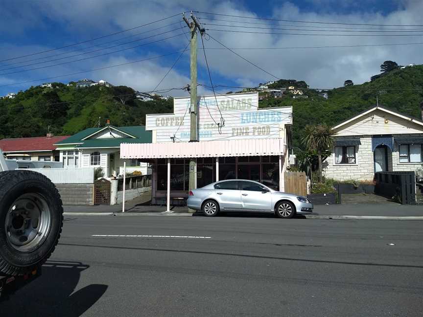 Queen Sally's Diamond Deli, Lyall Bay, New Zealand