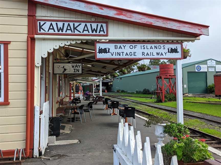 Railway Station Cafe, Kawakawa, New Zealand