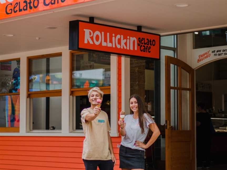 Rollickin Gelato Café (Cashel Street), Christchurch, New Zealand