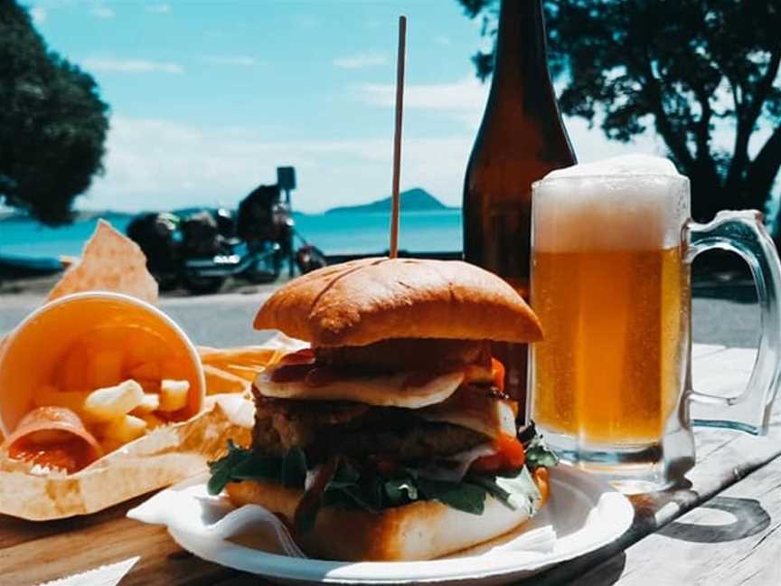 SHAG SHACK Burgers-Fish & Chips, Coromandel, New Zealand