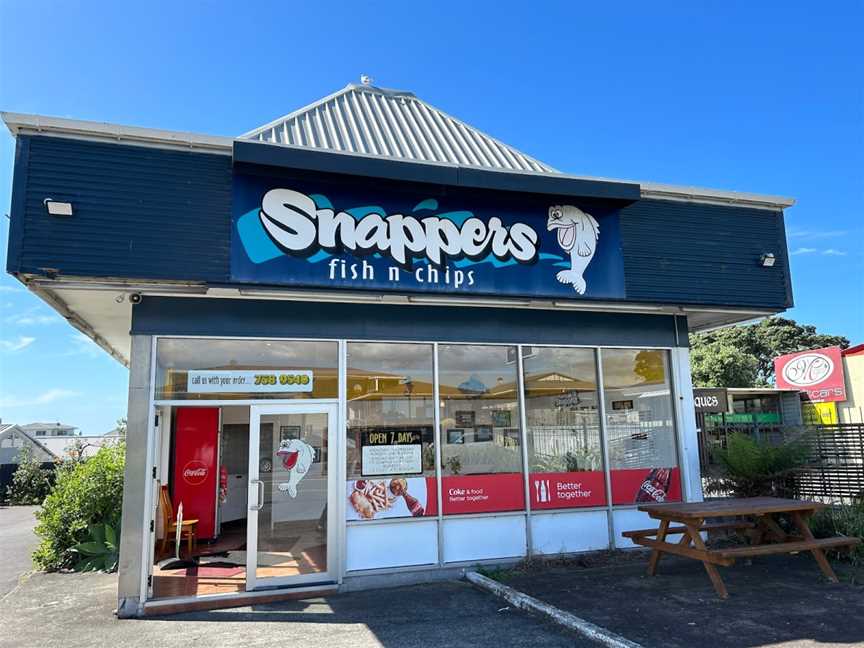 Snappers Fish and Chips, Strandon, New Zealand