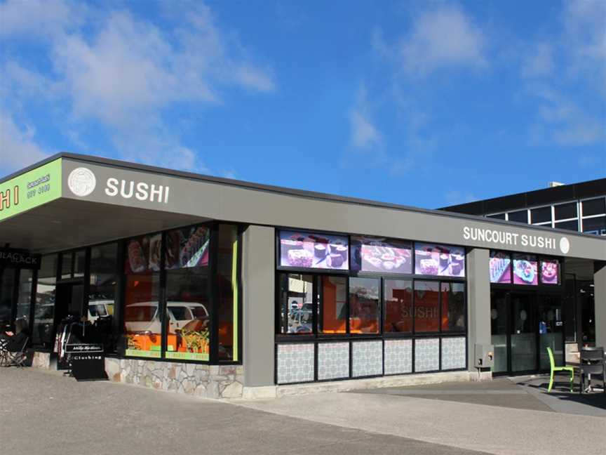 Suncourt sushi, Taupo, New Zealand