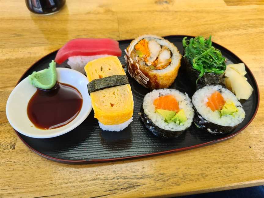 Sushi-ya on Alexandra st, Hamilton Central, New Zealand