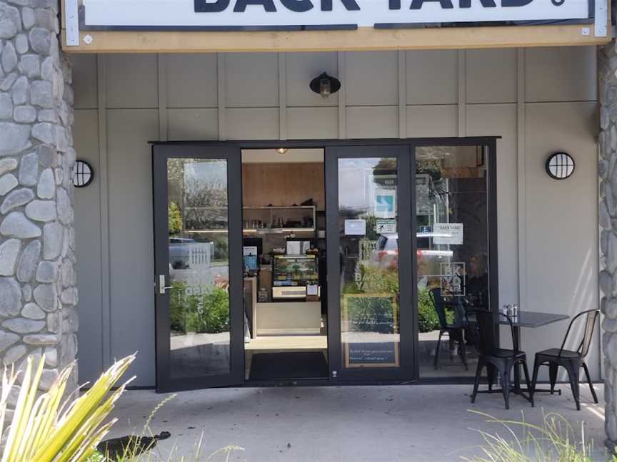 The Backyard Cafe, Whalers Gate, New Zealand