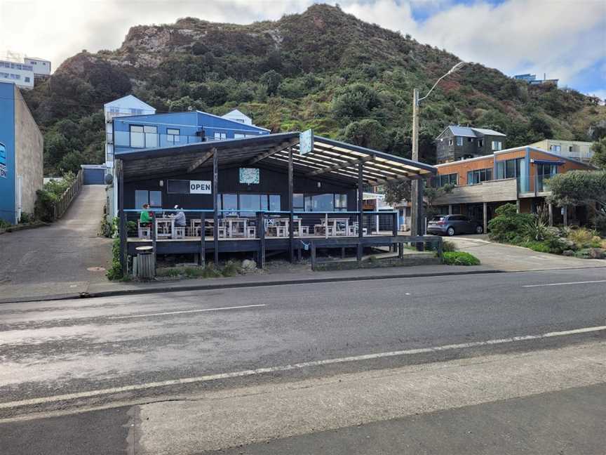 The Beach House and Kiosk, Island Bay, New Zealand