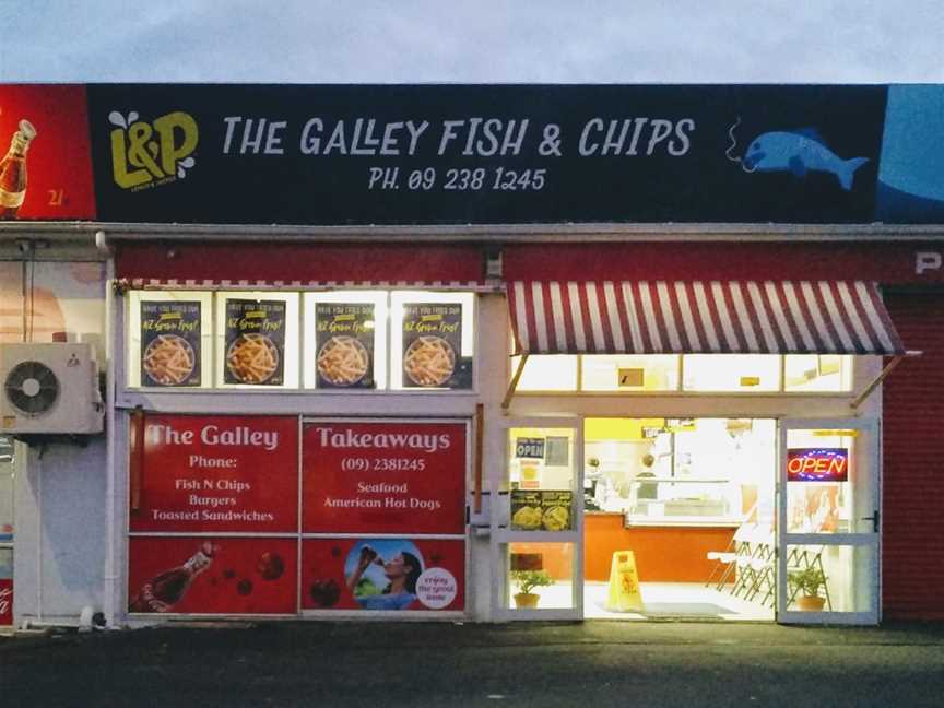 The Galley Fish N Chips, Pukekohe, New Zealand