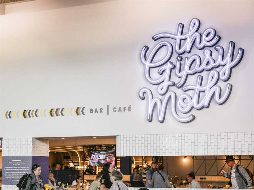 The Gipsy Moth, Auckland Airport, New Zealand